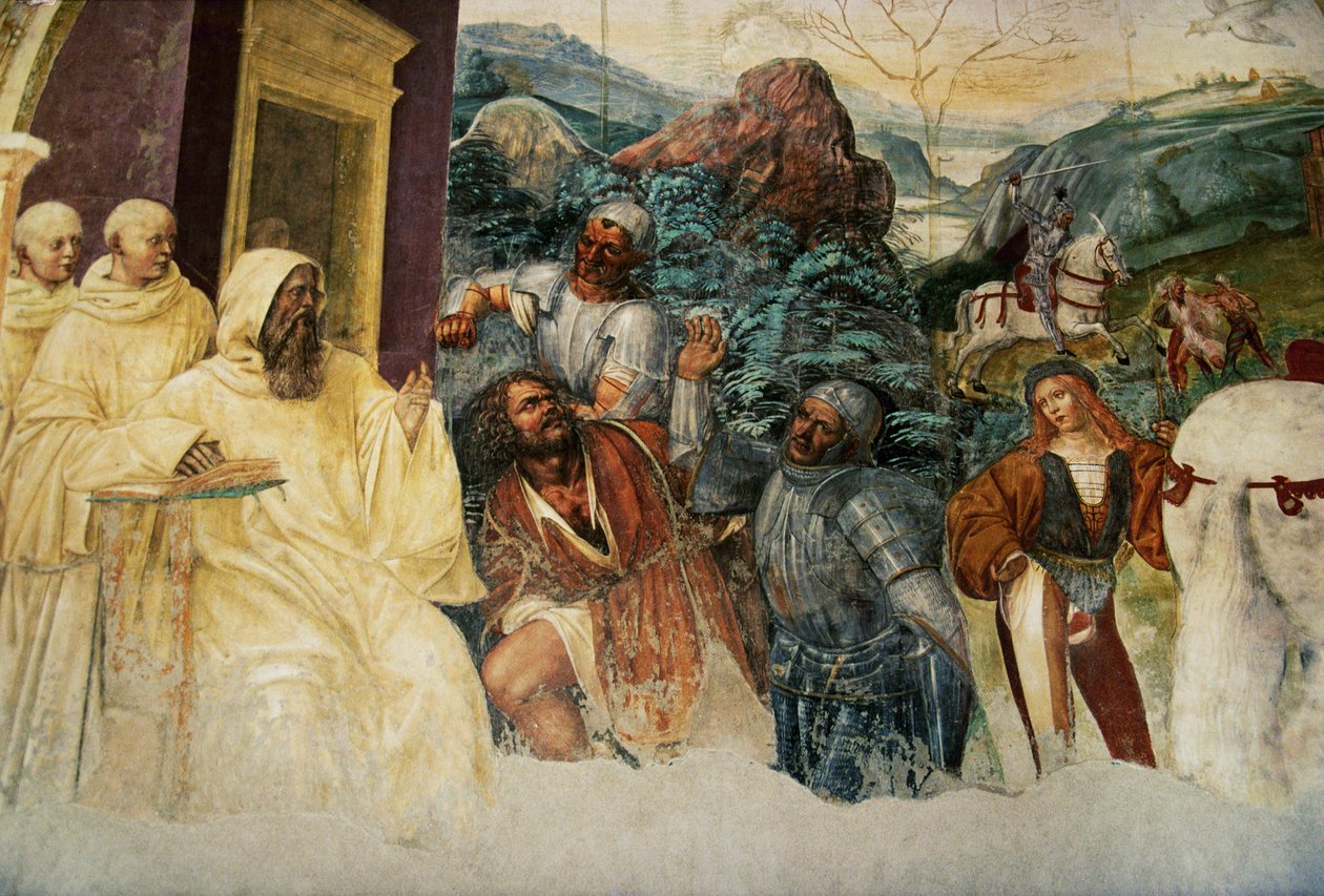 Vita di San Benedetto da Nurcia da Giovanni Antonio Bazzi Sodoma