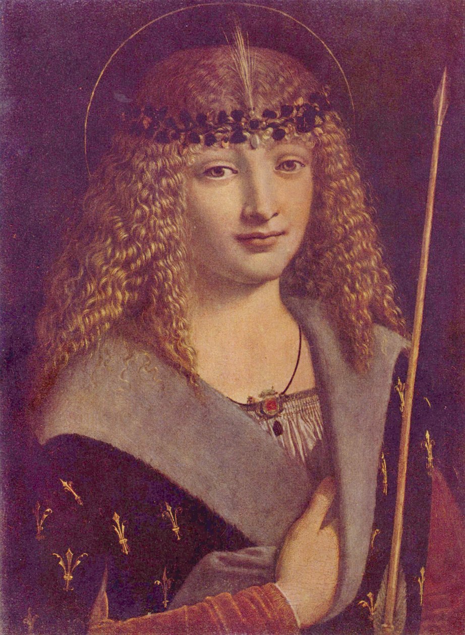 Ritratto di ragazzo come San Sebastiano da Giovanni Antonio Boltraffio