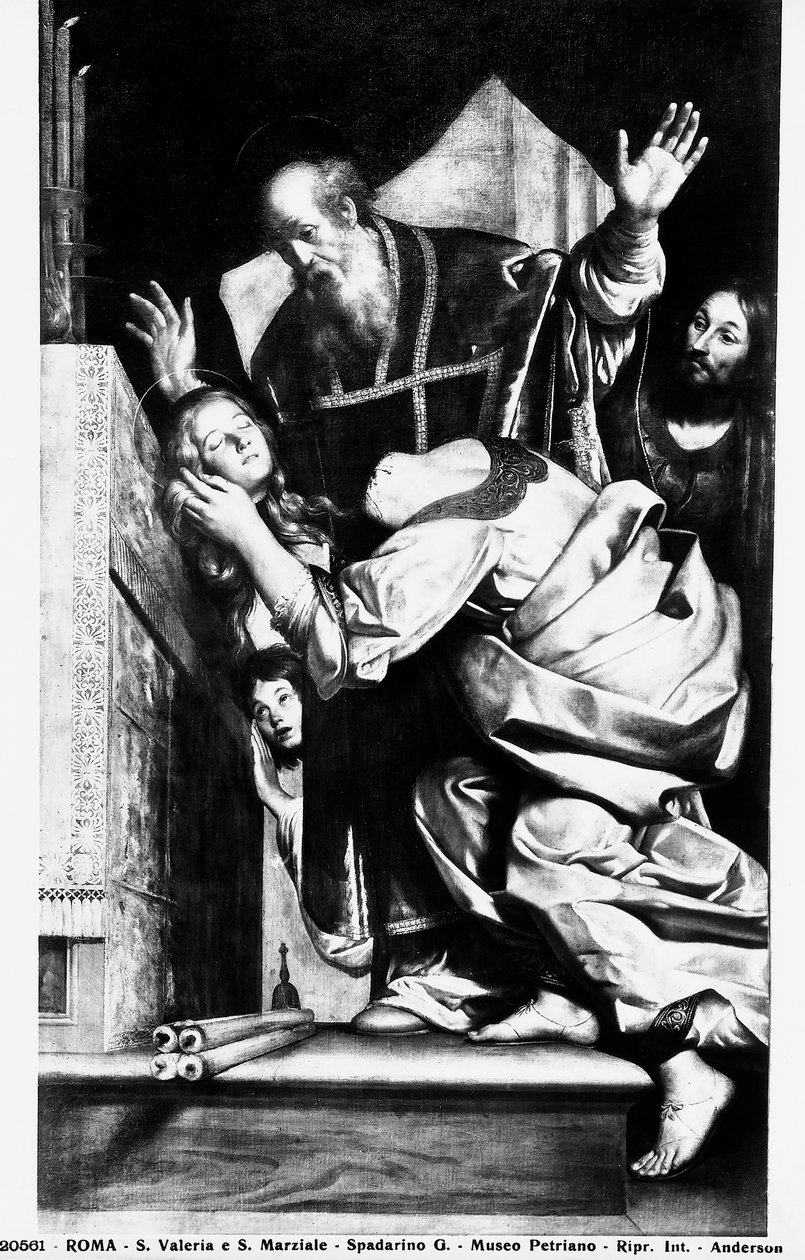 Santa Valeria e San Marziale da Giovanni Antonio Galli