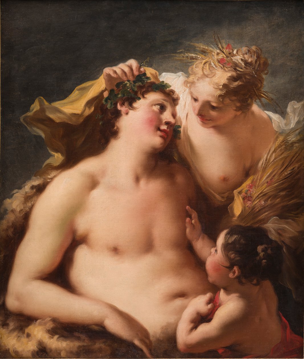 Cerere, Bacco e Cupido da Giovanni Antonio Pellegrini