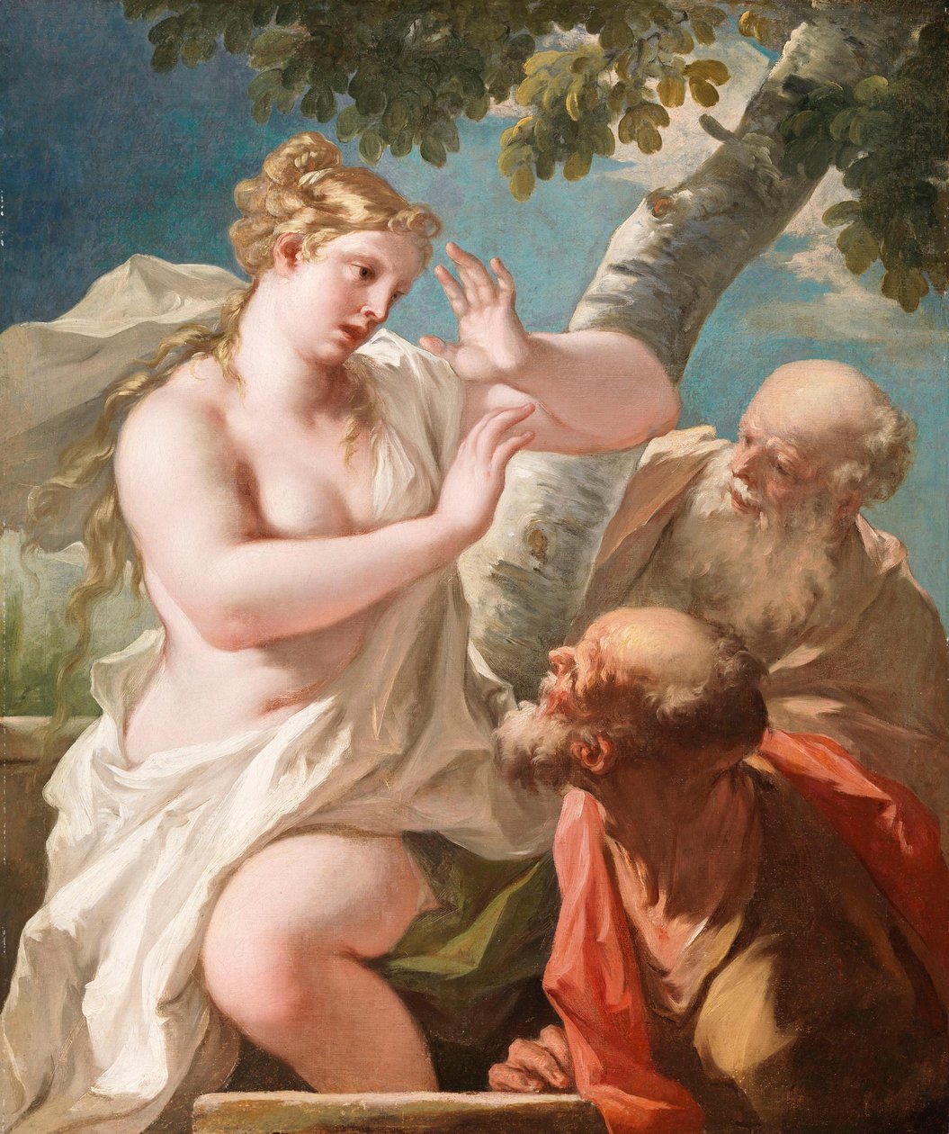 Susanna e i vecchioni da Giovanni Antonio Pellegrini