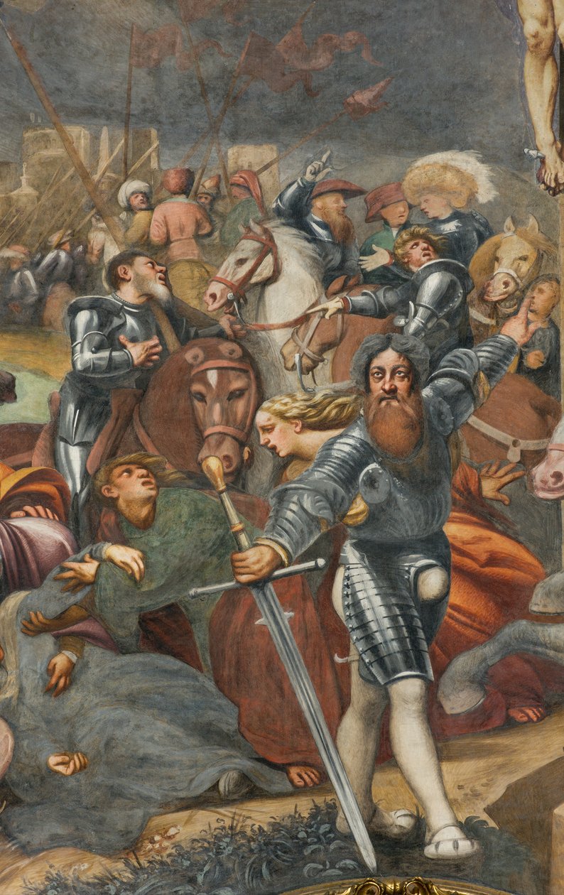 Crocifissione (dettaglio) da Giovanni Antonio Pordenone