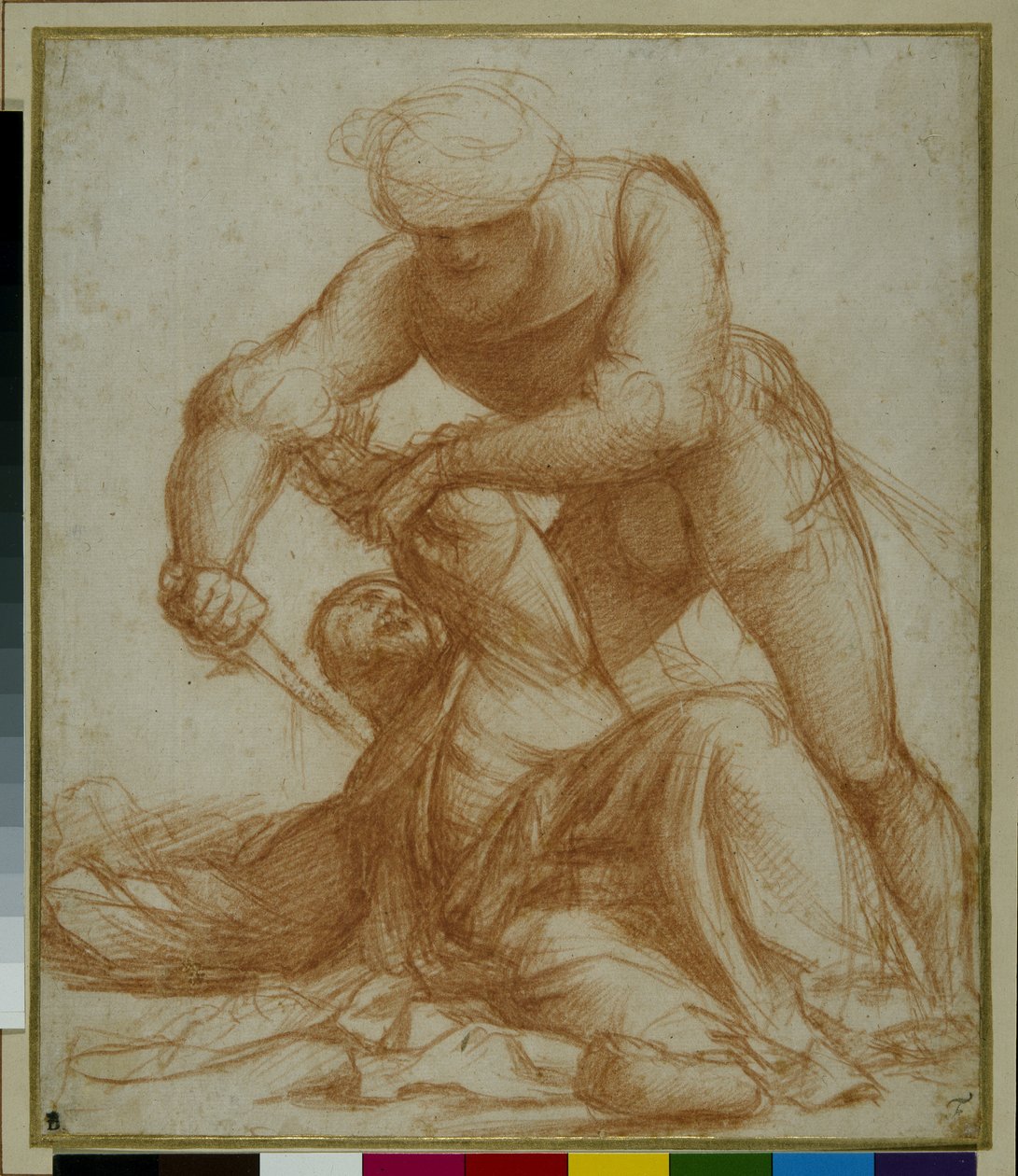 Studio del martirio di San Pietro Martire da Giovanni Antonio Pordenone