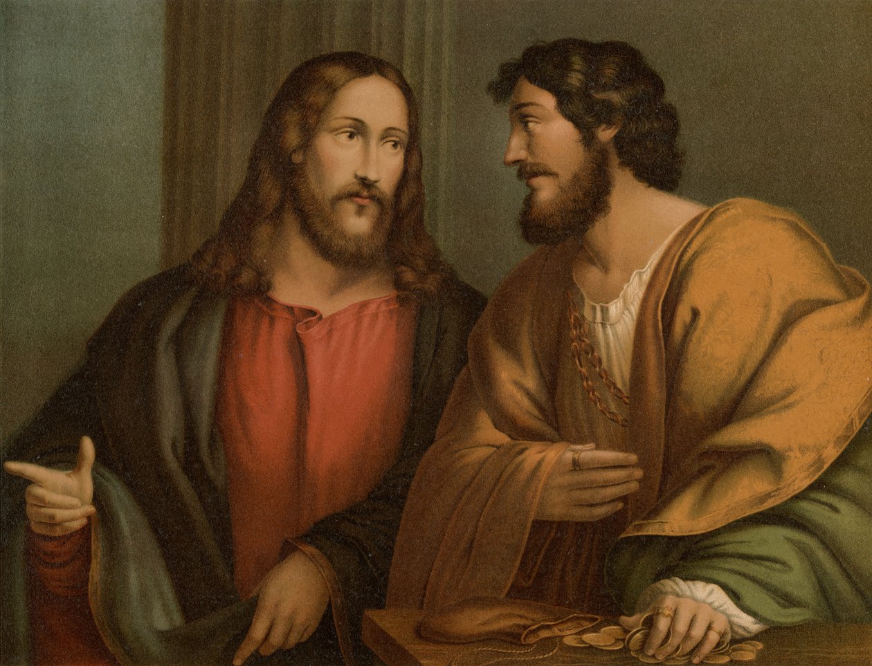 La chiamata di Matteo da Giovanni Antonio Pordenone