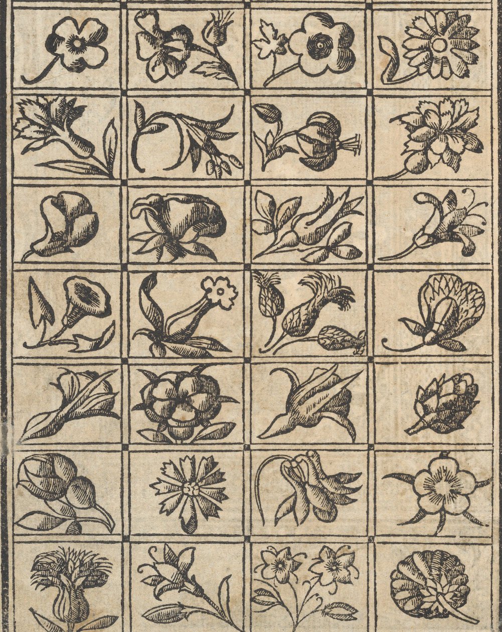 Essempio di recammi, pagina 10 verso da Giovanni Antonio Tagliente