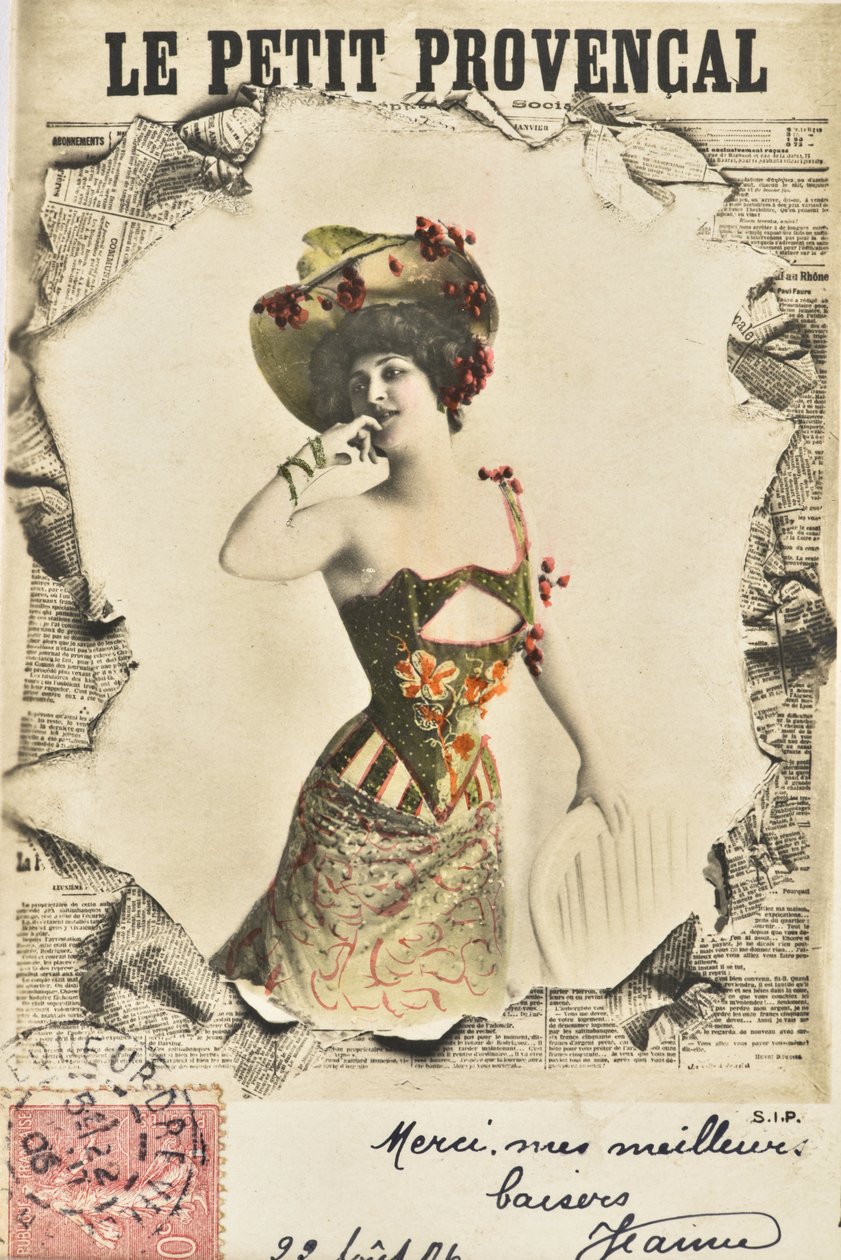 Cartolina: Journal Le Peer Provencal - data 1906 da Phillipe de Marlier
