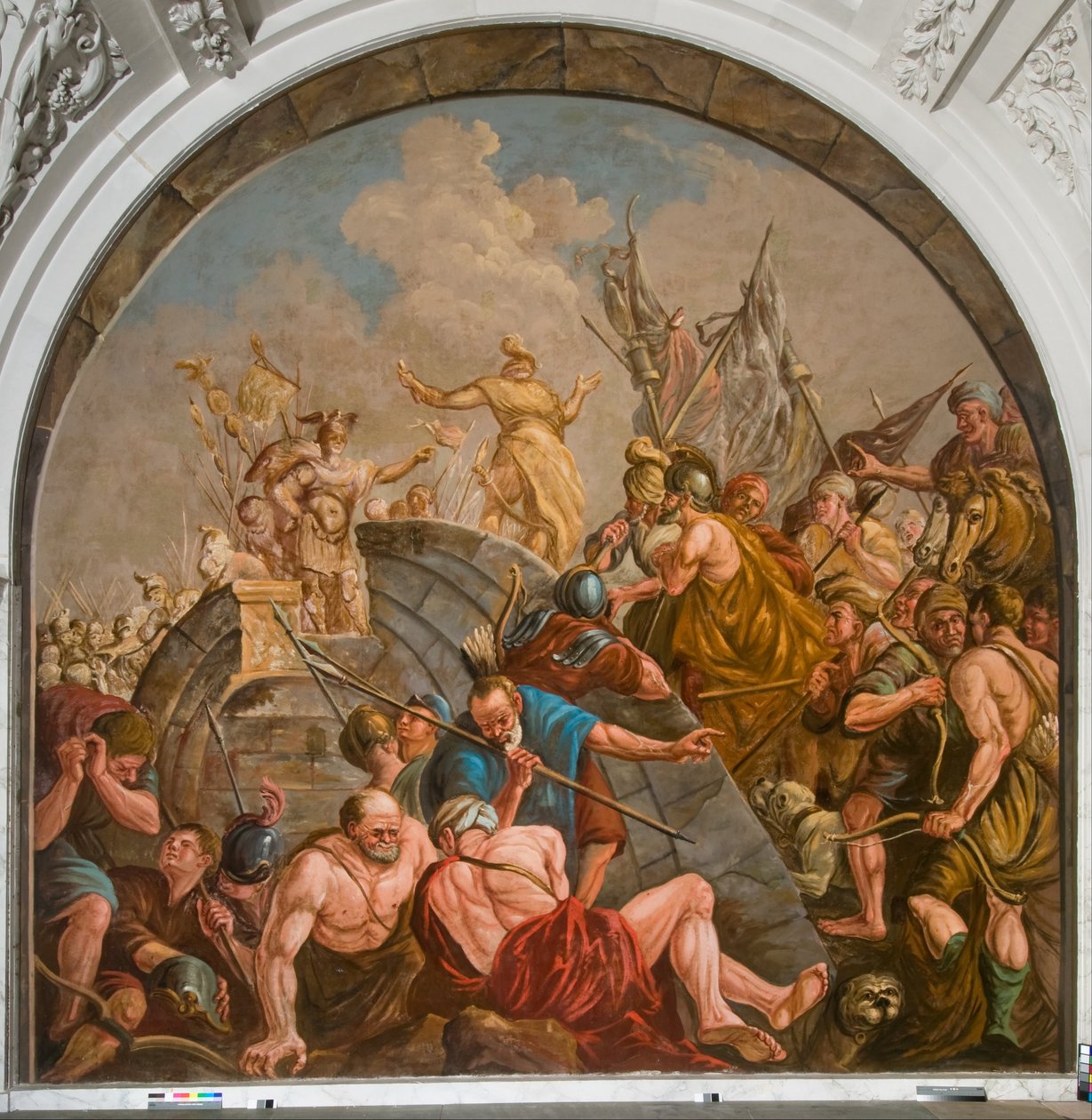 Le trattative di pace tra Claudio Civile e Quintus Petillius Cerialis da Giovanni Antonio de Groot