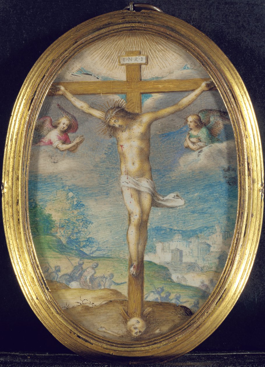 La Crocifissione da Giovanni B. Castello