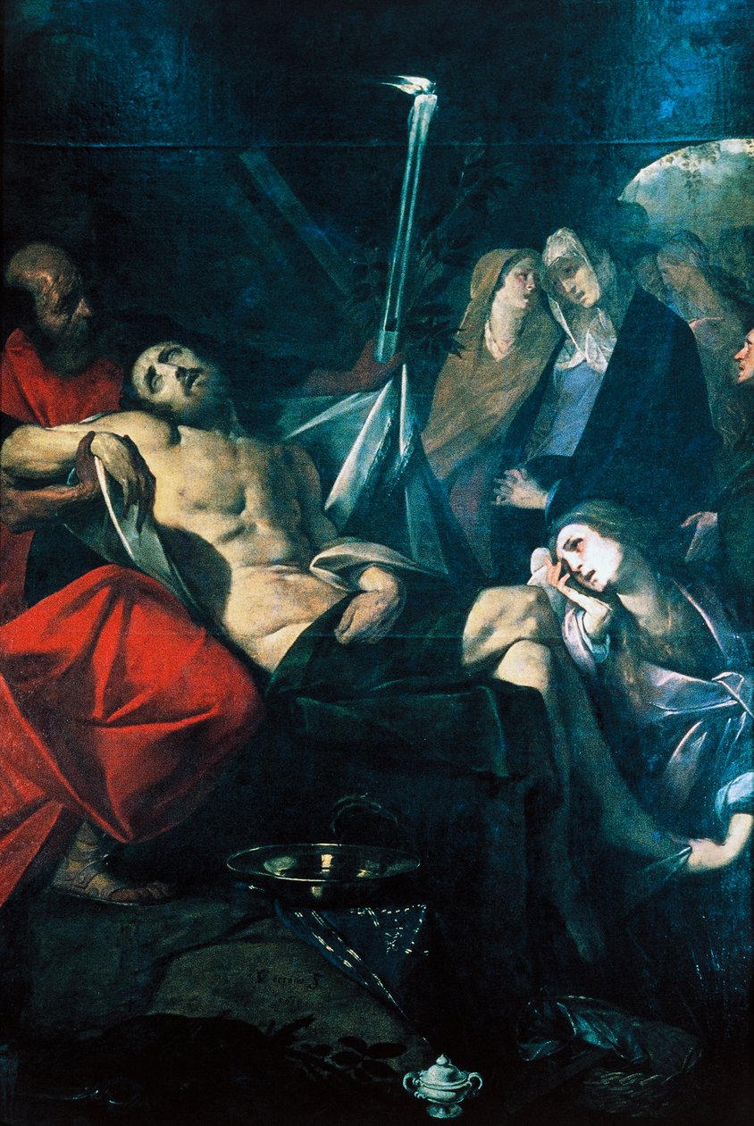 Deposizione di Cristo nel Sepolcro da Giovanni Battista  Crespi