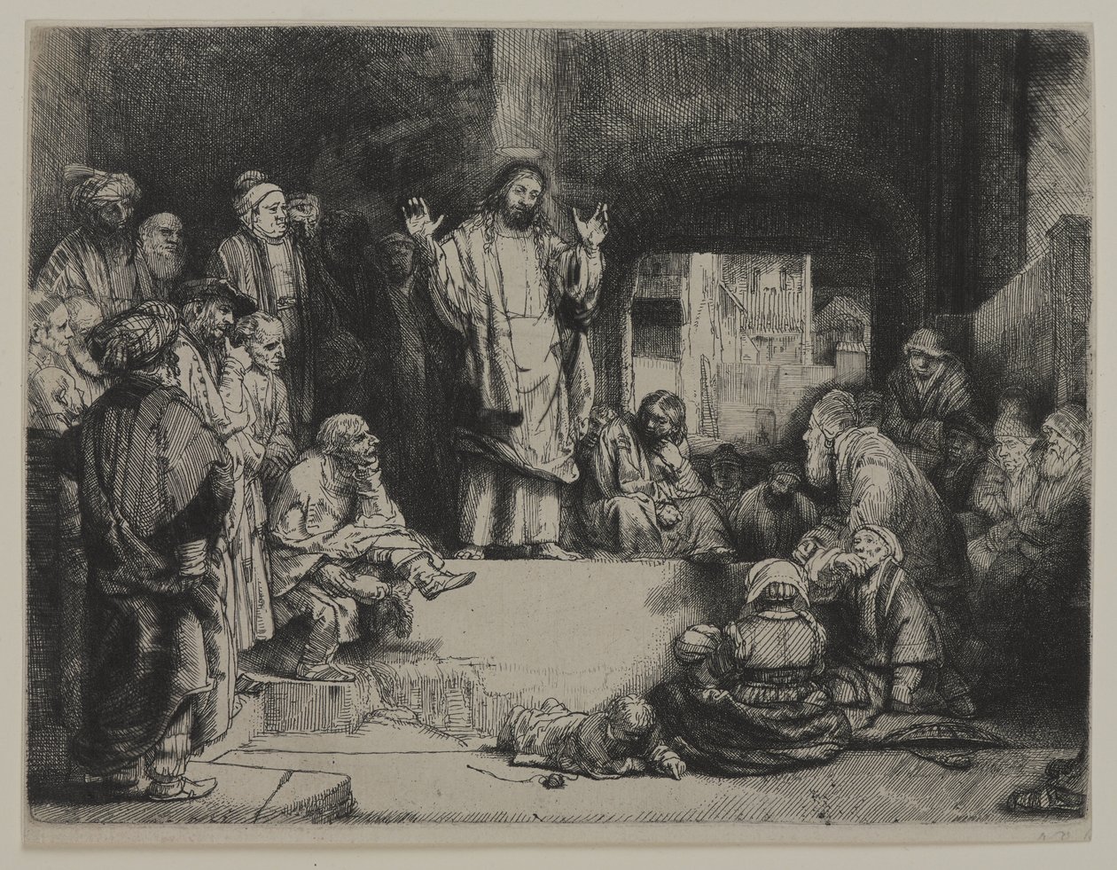 Cristo che predica (La Petite tombe) da Giovanni Battista Tiepolo
