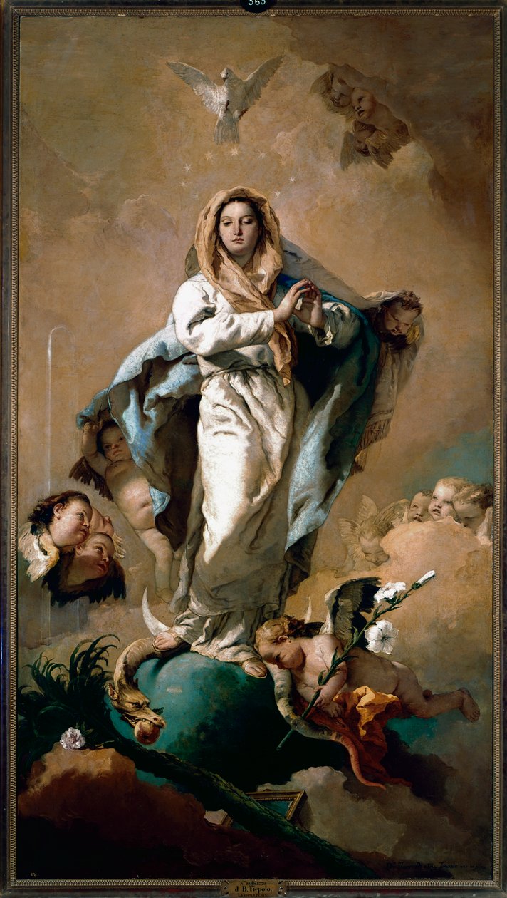 Immacolata Concezione da Giovanni Battista Tiepolo