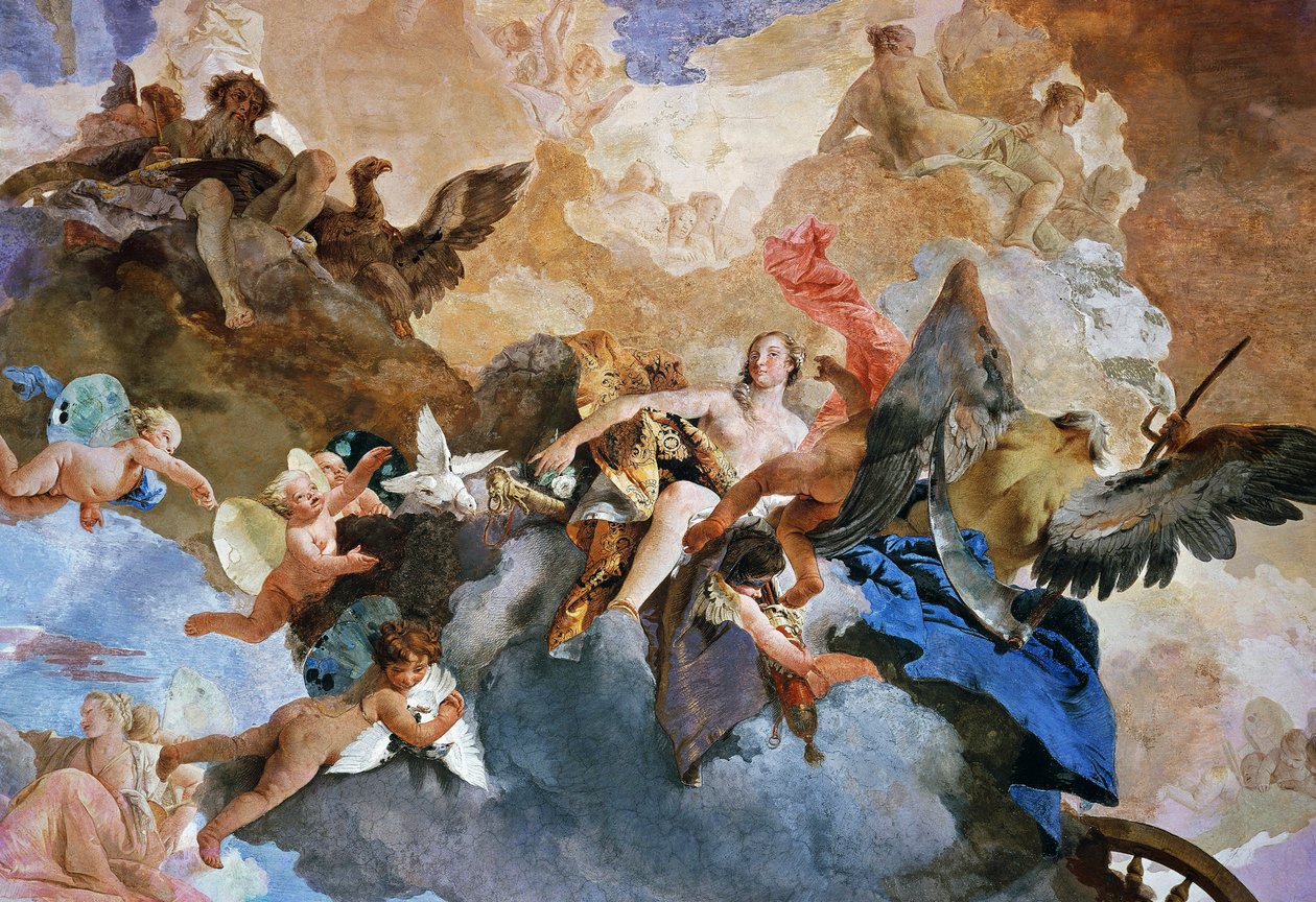 Rapimento di Venere da parte di Crono, dettaglio di 
