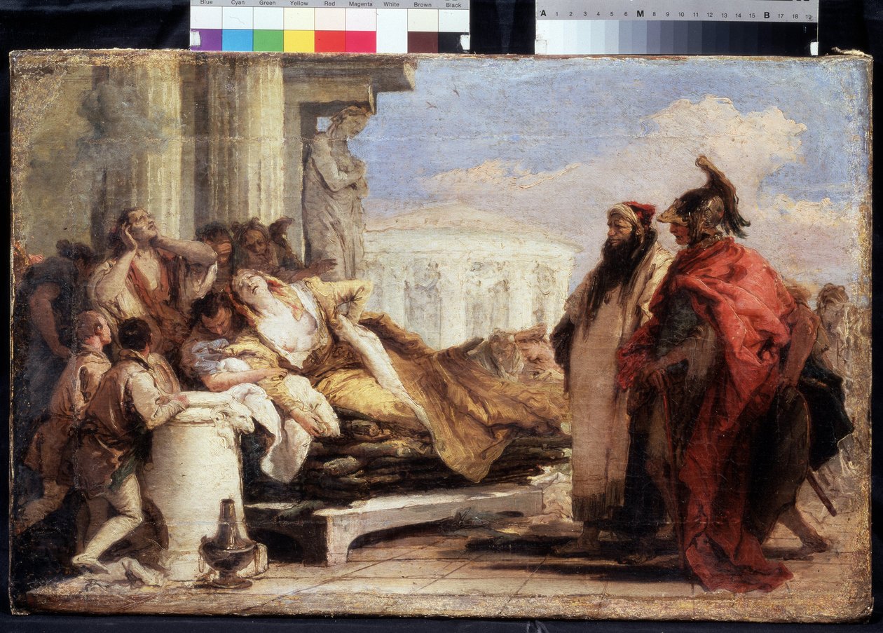 La morte di Didone da Giovanni Battista Tiepolo