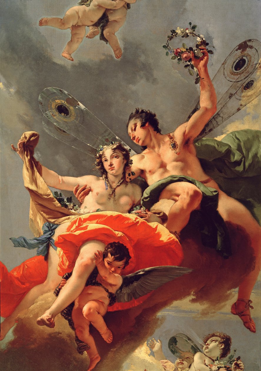 Zefiro e Flora da Giovanni Battista (1696 1770) Tiepolo