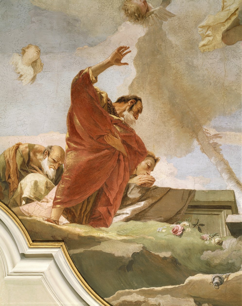 Assunzione (dettaglio) da Giovanni Battista Tiepolo