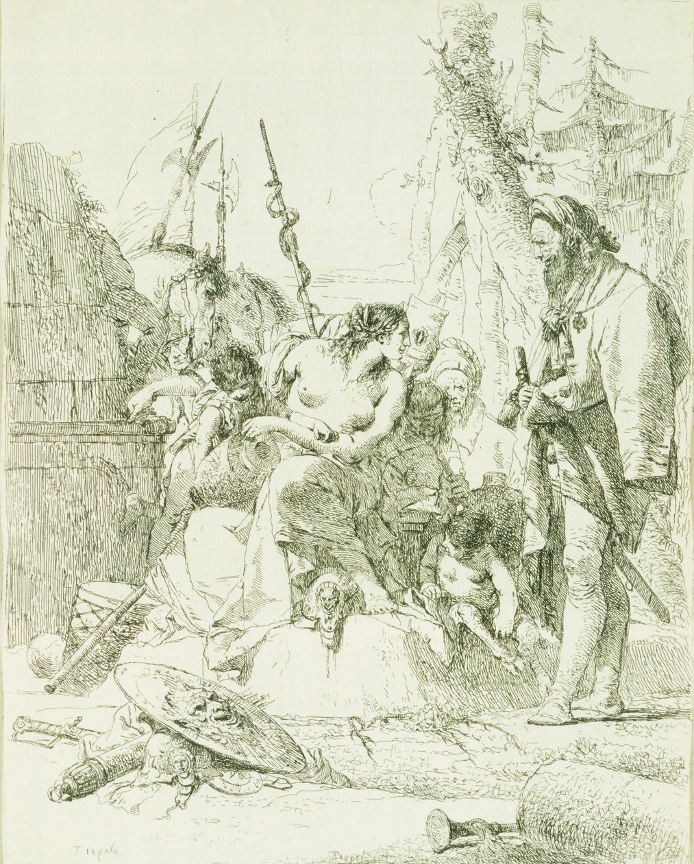Capriccio da Giovanni Battista Tiepolo