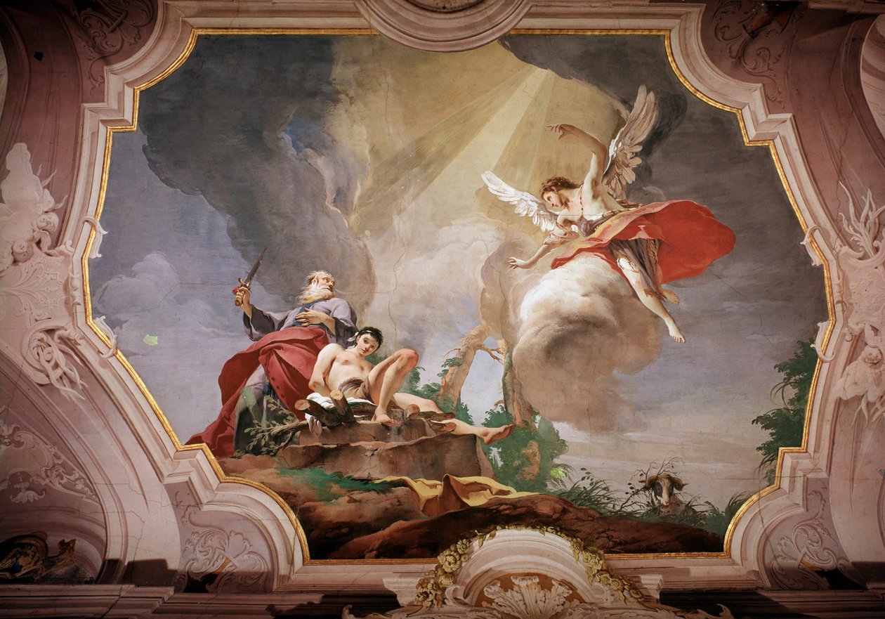 Il sacrificio di Isacco da Giovanni Battista Tiepolo