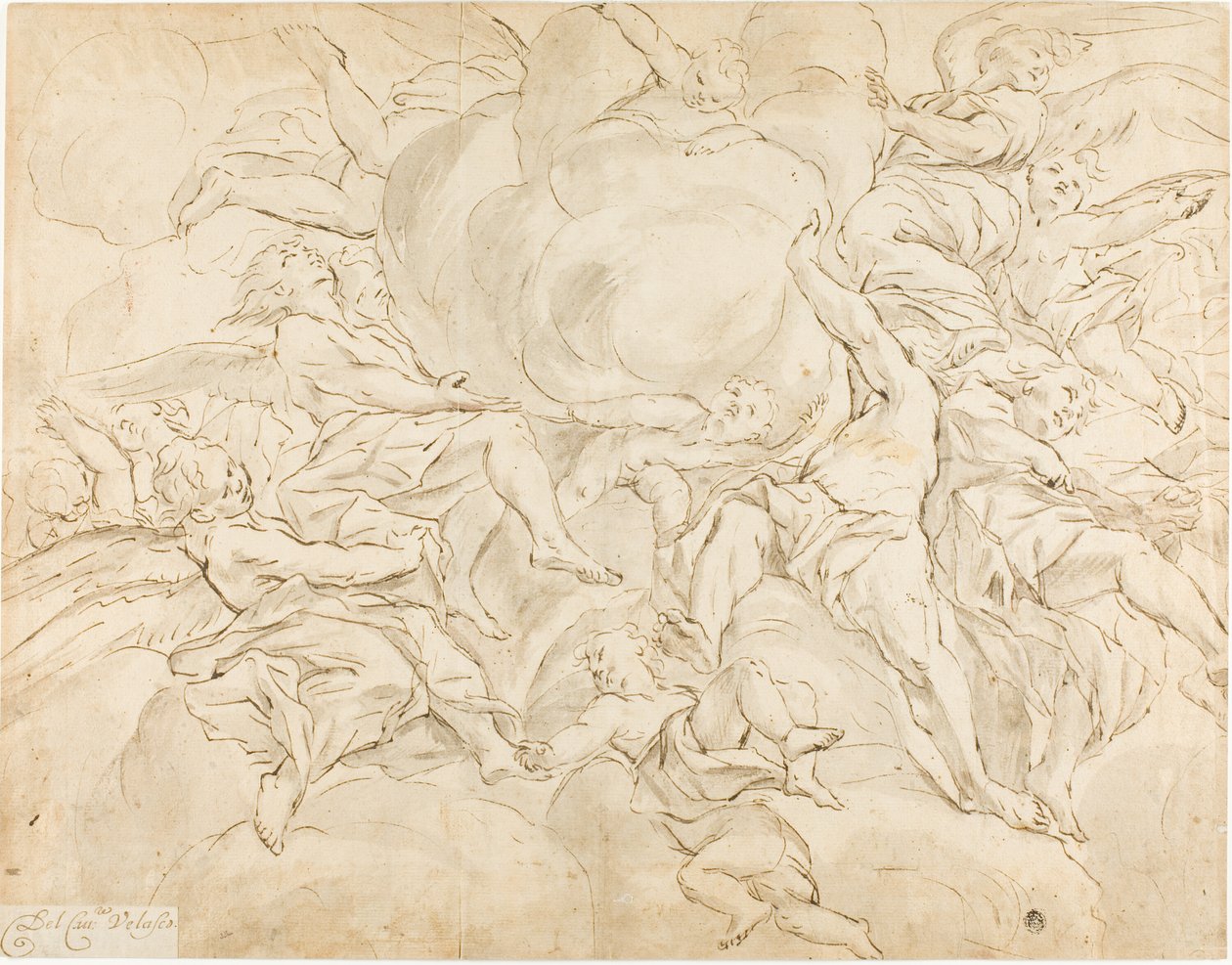 Gloria degli Angeli da Giovanni Battista Beinaschi
