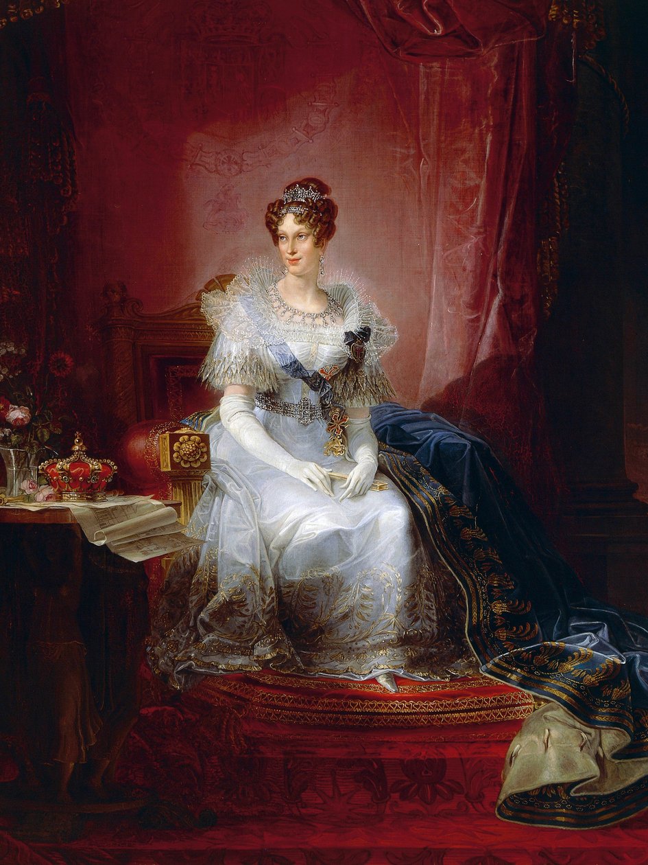 Ritratto di Maria Luisa, Duchessa di Parma da Giovanni Battista Borghesi