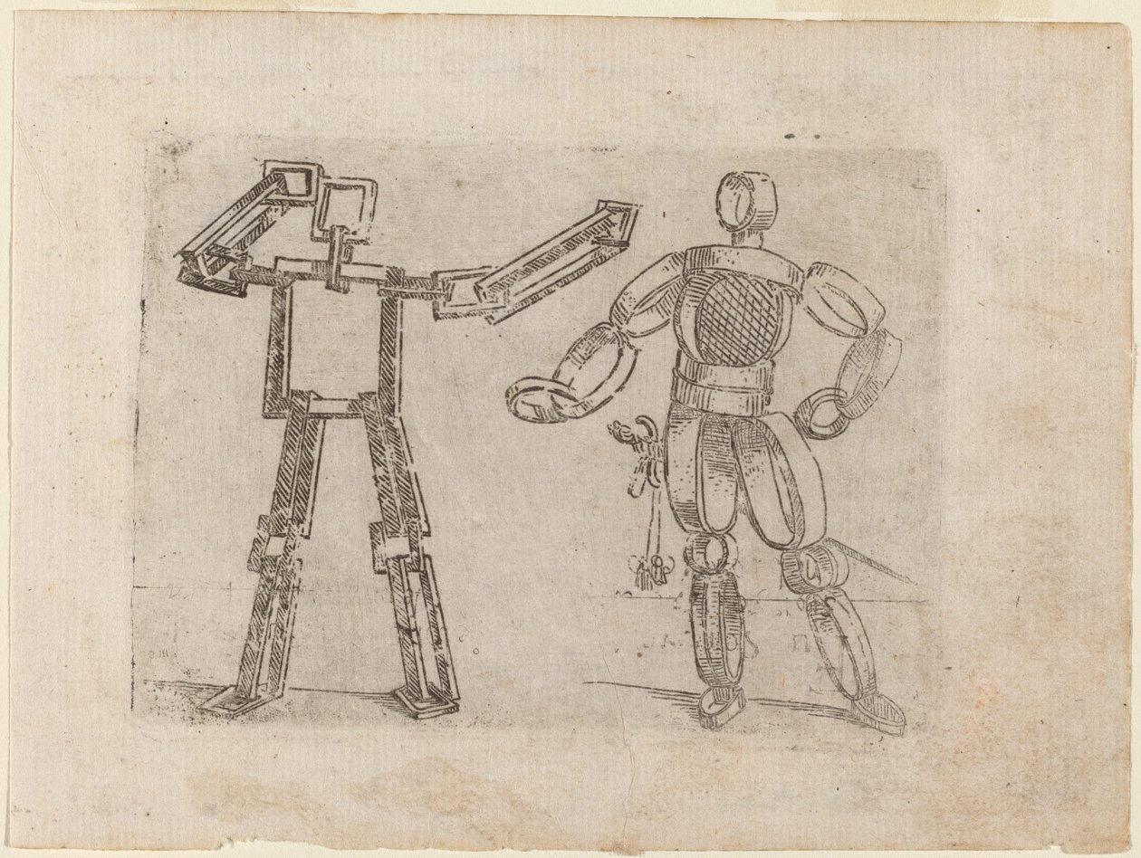 Da "Bizzarie di varie Figure" da Giovanni Battista Bracelli