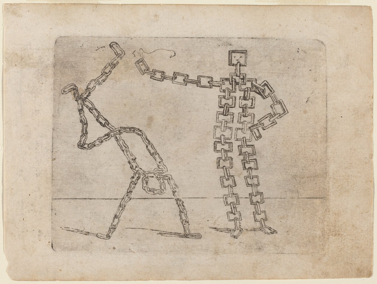 Da "Bizzarie di varie Figure" da Giovanni Battista Bracelli