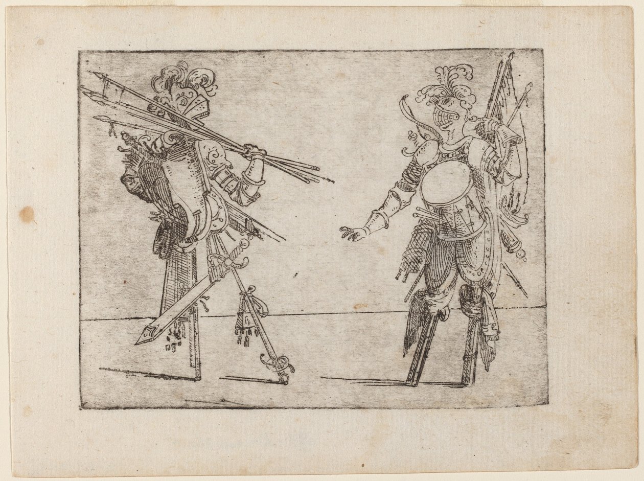 Da "Bizzarie di Varie Figure" da Giovanni Battista Bracelli