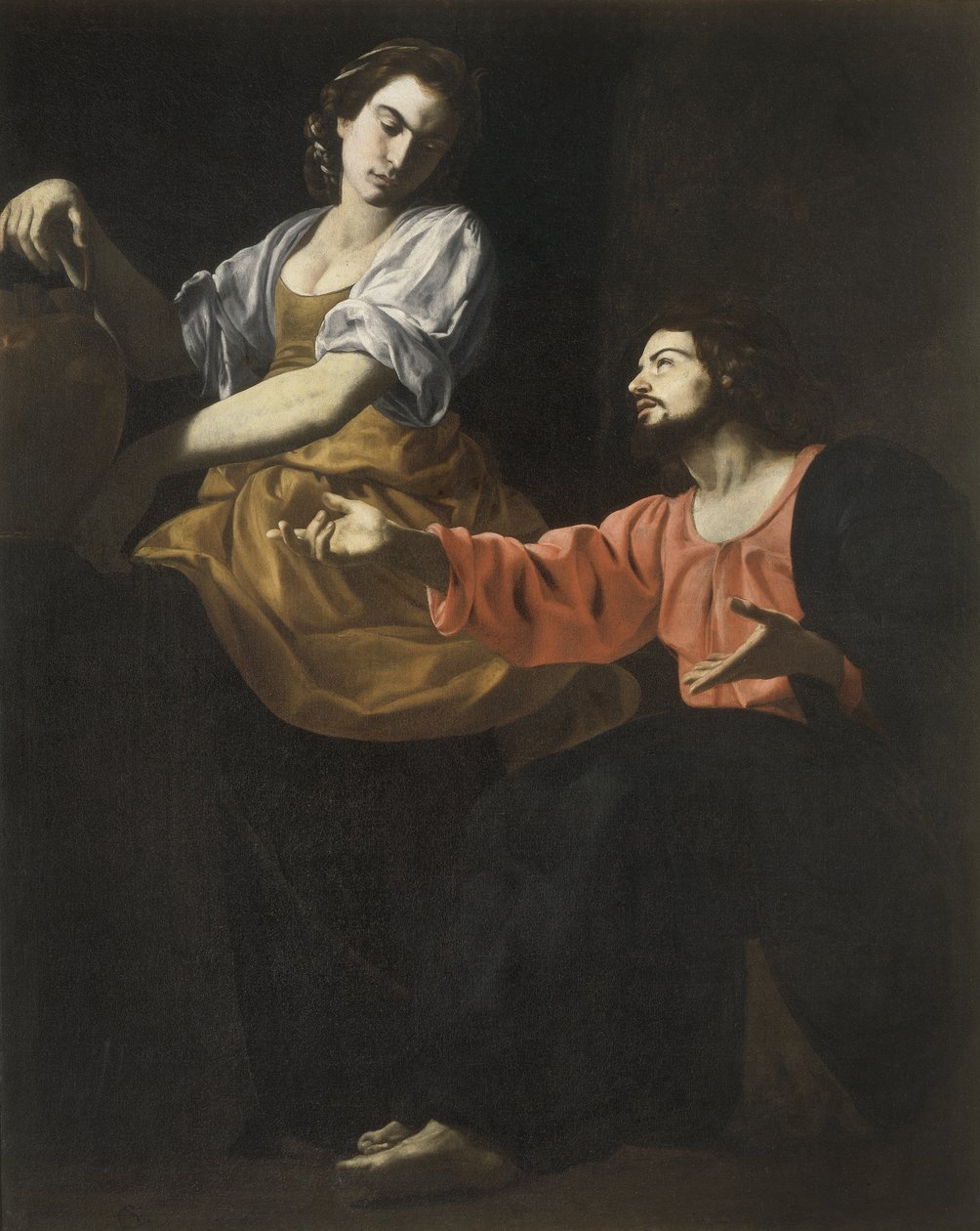 Il samaritano al pozzo da Giovanni Battista Caracciolo