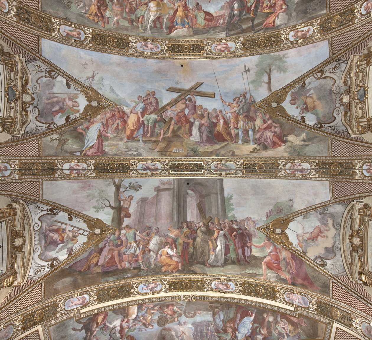 Storie della Santa Croce da Giovanni Battista Carlone