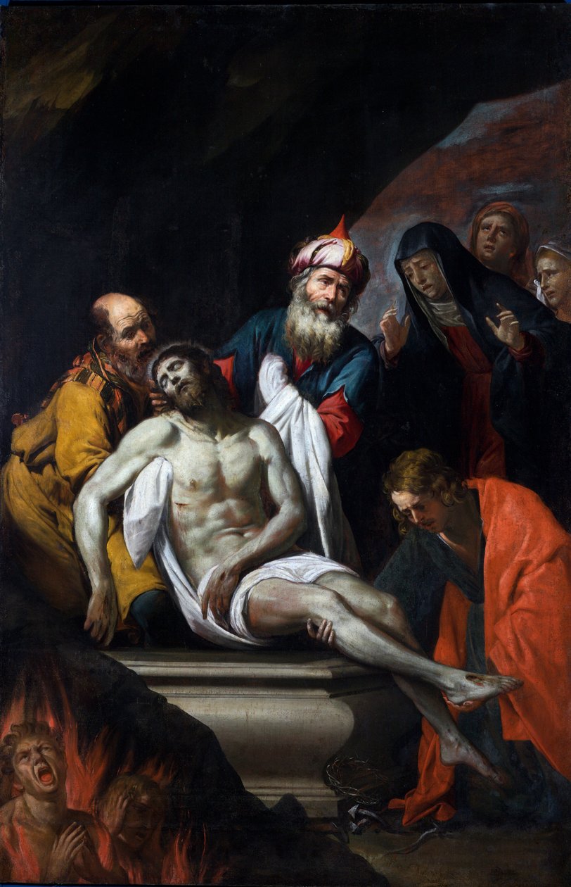 Deposizione nel sepolcro da Giovanni Battista Casoni