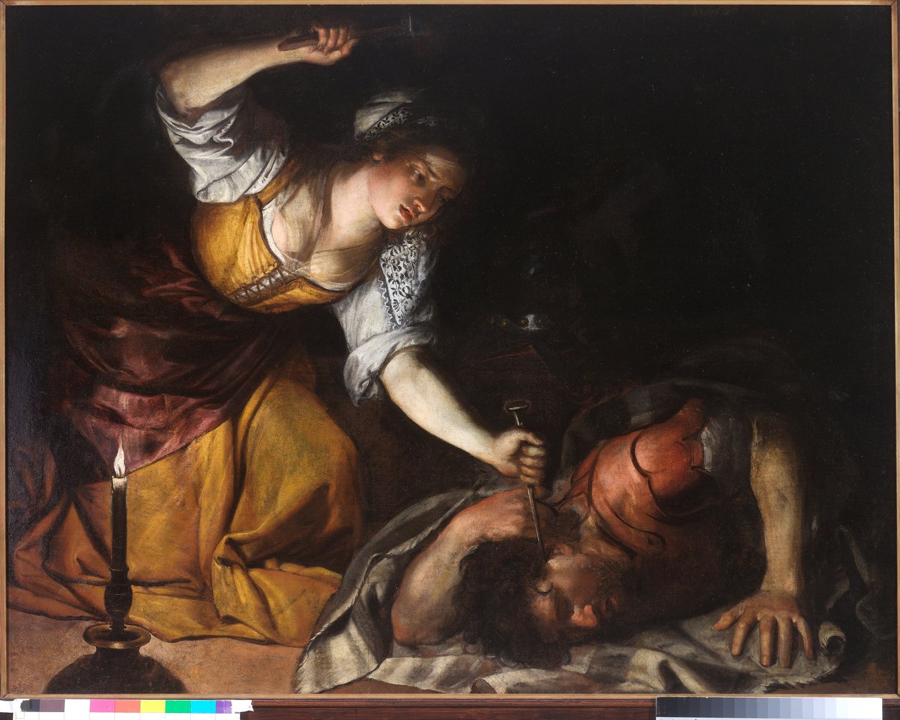 Jael e Sisera da Giovanni Battista Casoni or Casone