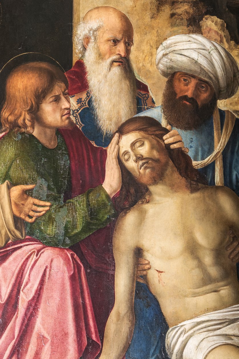 Compianto su Cristo (dettaglio) da Giovanni Battista Cima da Conegliano