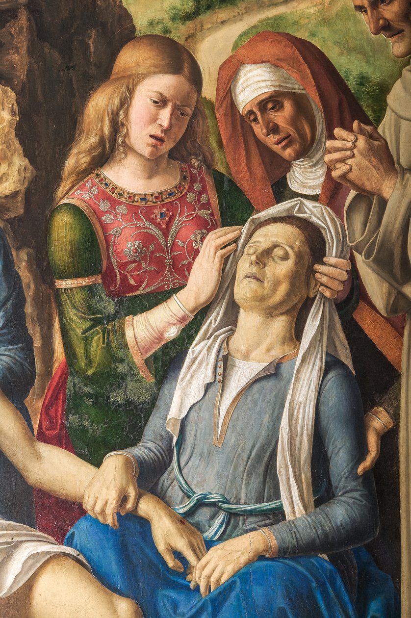 Compianto su Cristo (dettaglio) da Giovanni Battista Cima da Conegliano