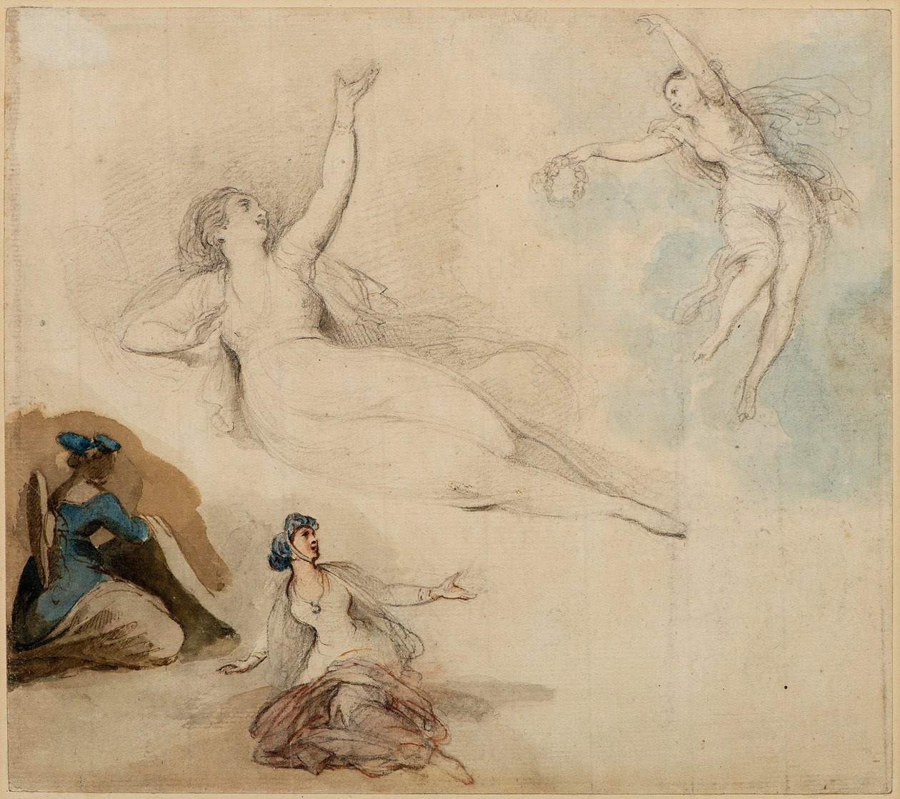 Studi di figure da Giovanni Battista Cipriani