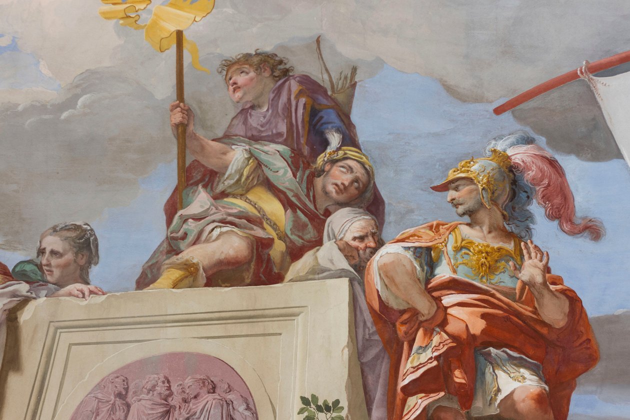 Il Sacrificio di Ifigenia (dettaglio) da Giovanni Battista Crosato