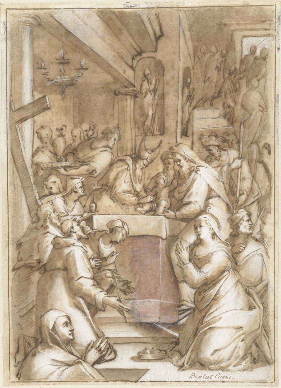 La circoncisione da Giovanni Battista Cungi