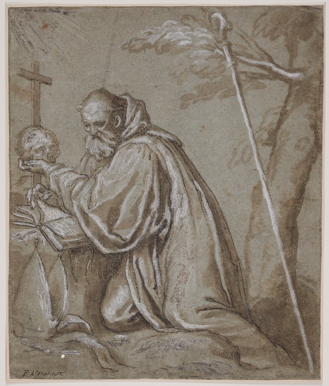 San Bernardo in penitenza da Giovanni Battista Fontana