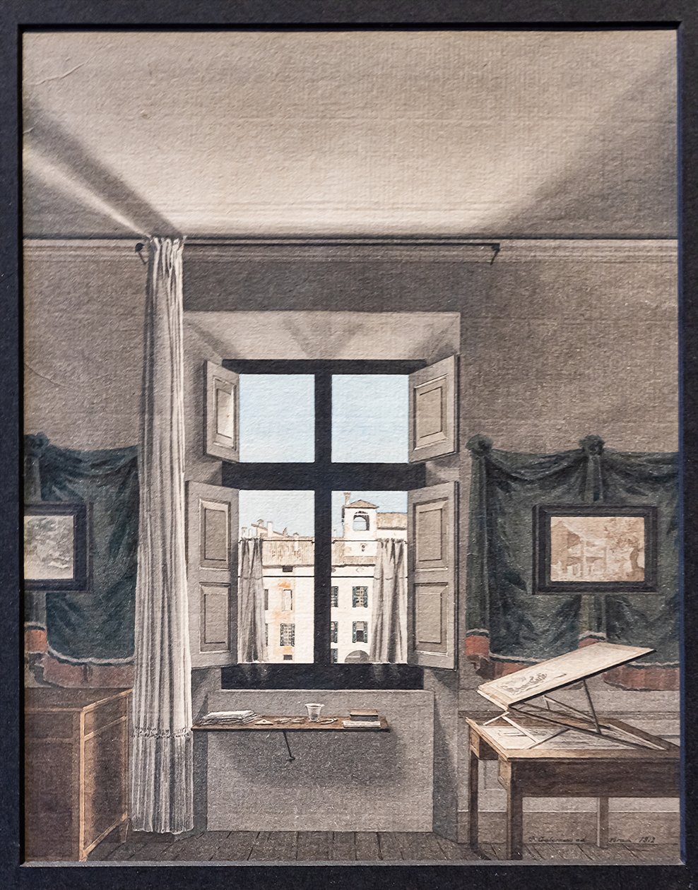 Lo studio del pittore a Parma da Giovanni Battista Gubernatis