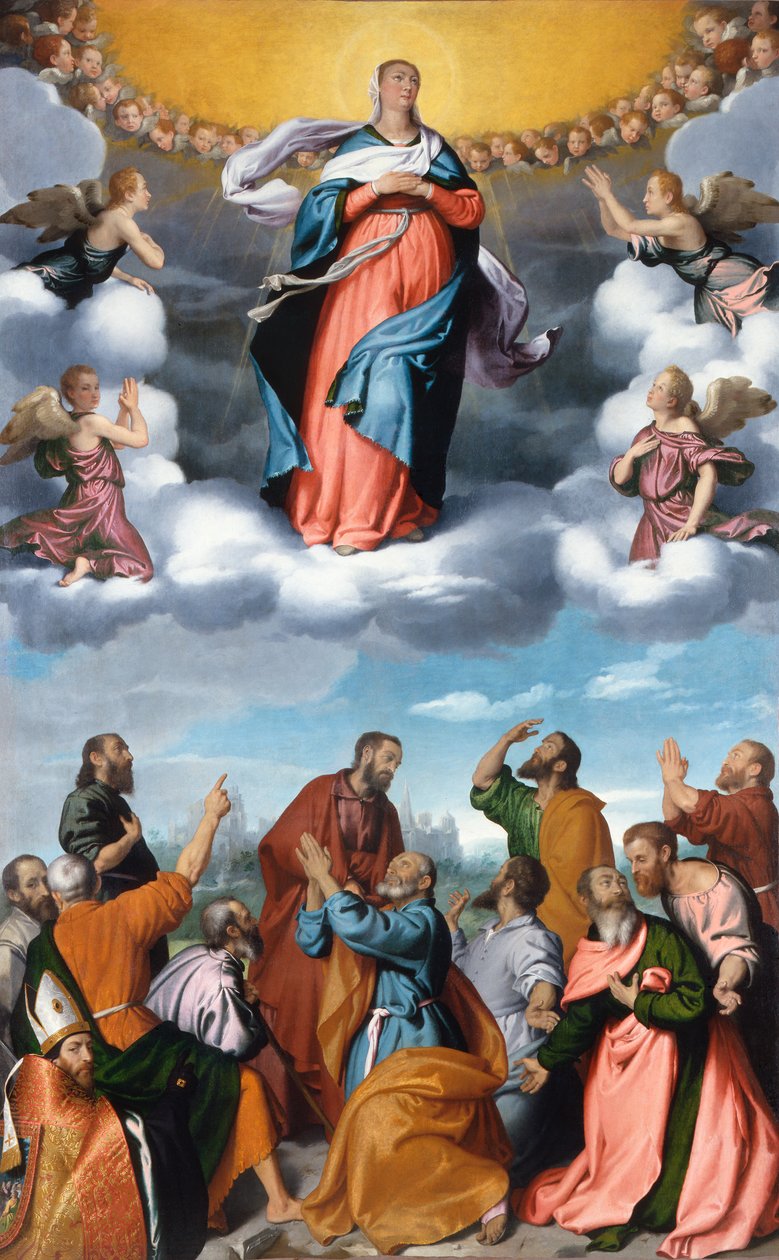 Assunzione della Vergine da Giovanni Battista Moroni