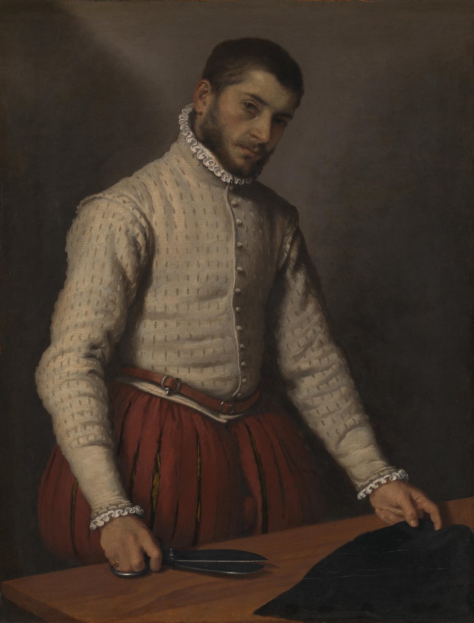 Italian: Il Tagliapanni The Tailor da Giovanni Battista Moroni