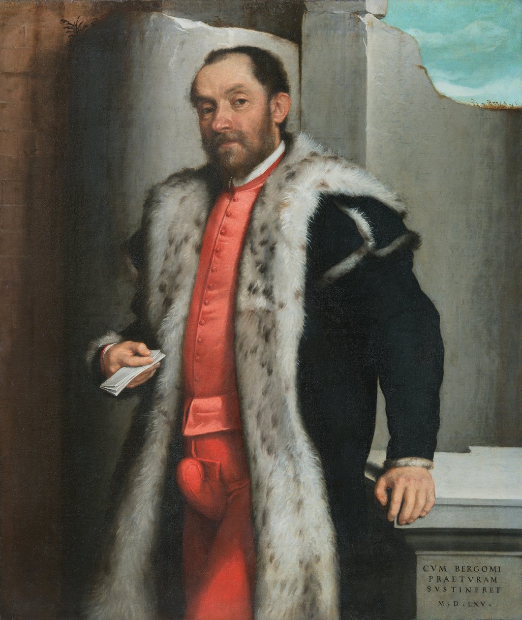 Ritratto di Antonio Navagero da Giovanni Battista Moroni