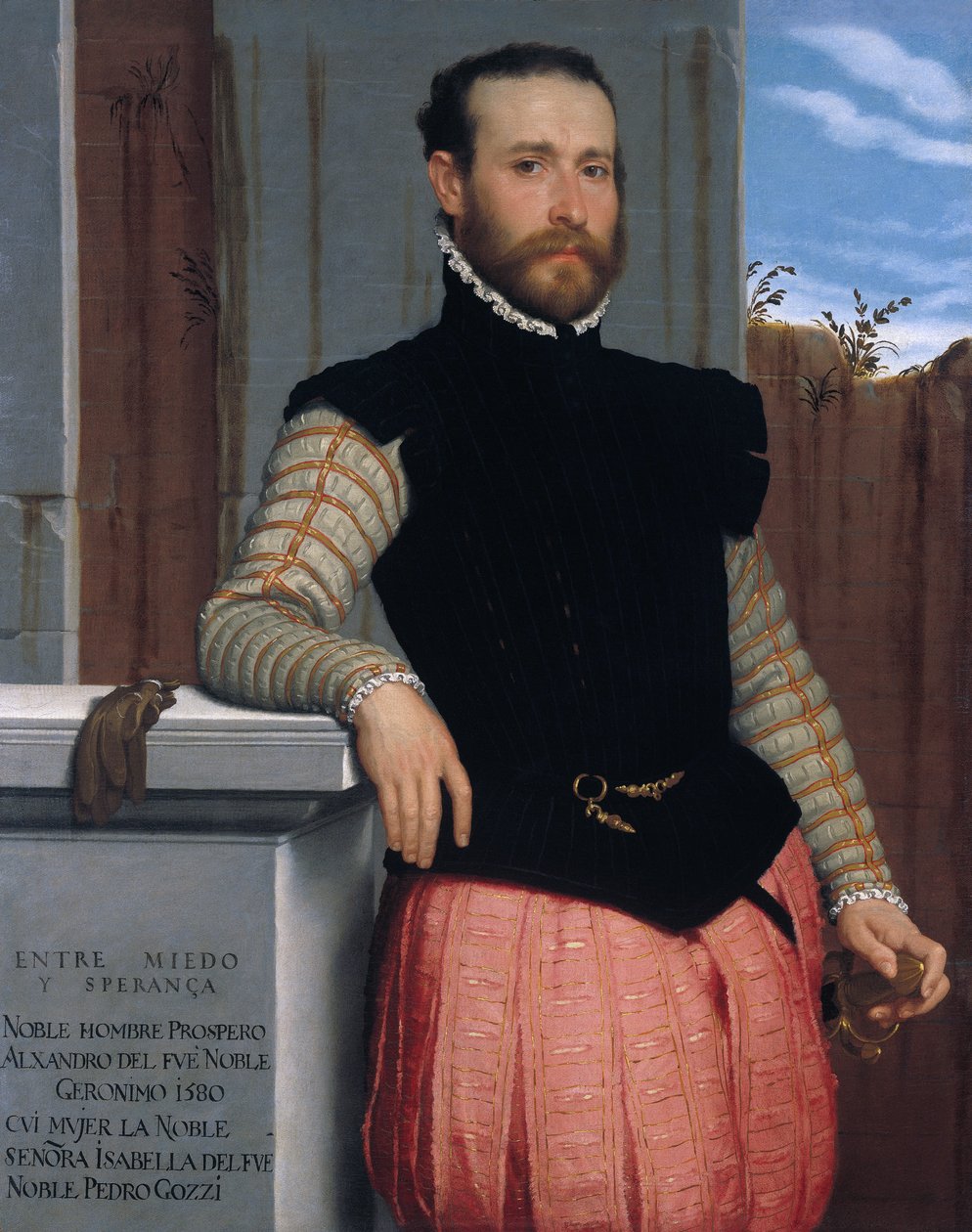 Ritratto di Prospero Alessandri da Giovanni Battista Moroni