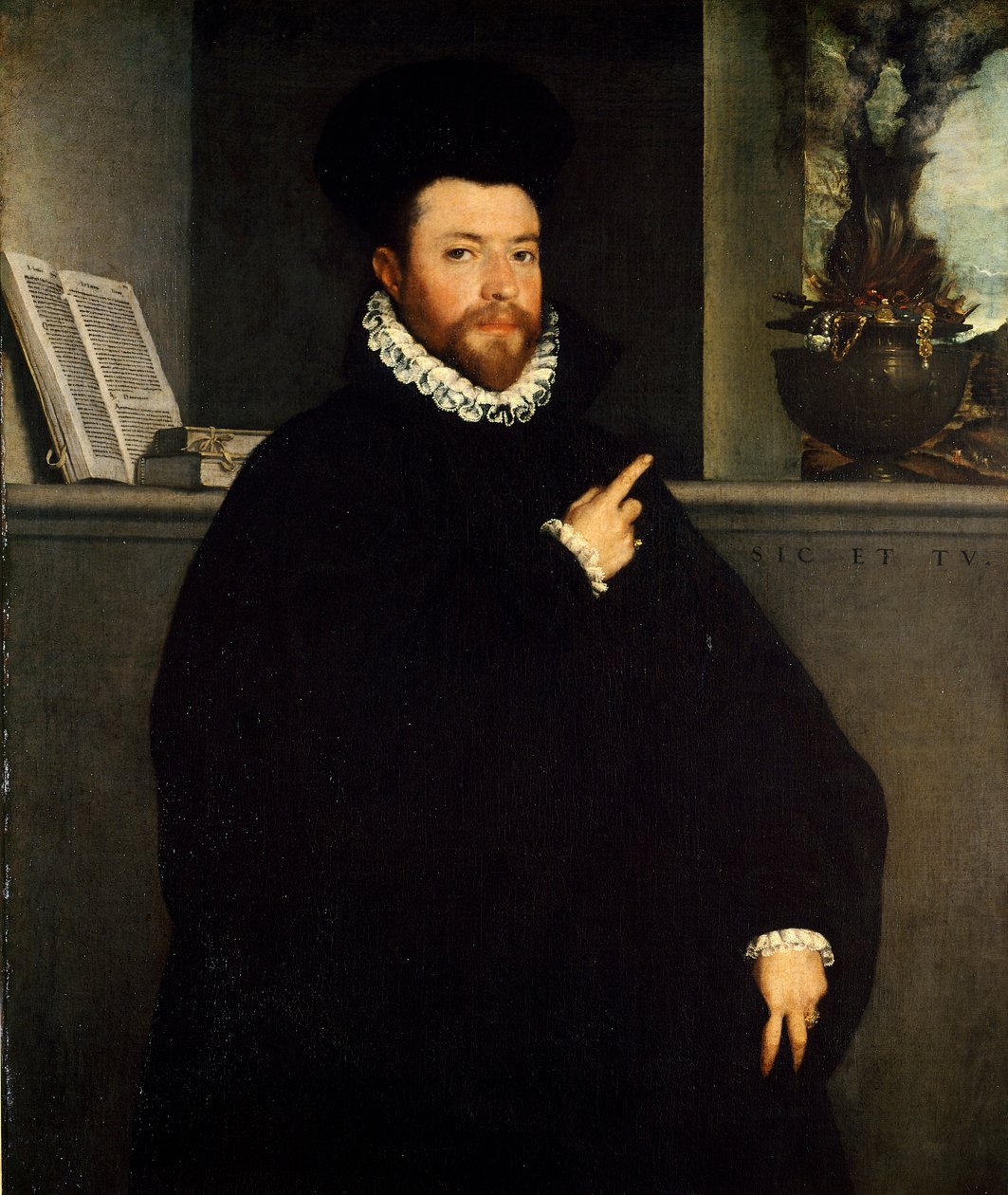 Ritratto di uomo sano da Giovanni Battista Moroni