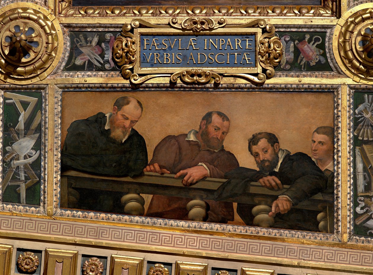 Ritratti dei collaboratori di Vasari da Giovanni Battista Naldini