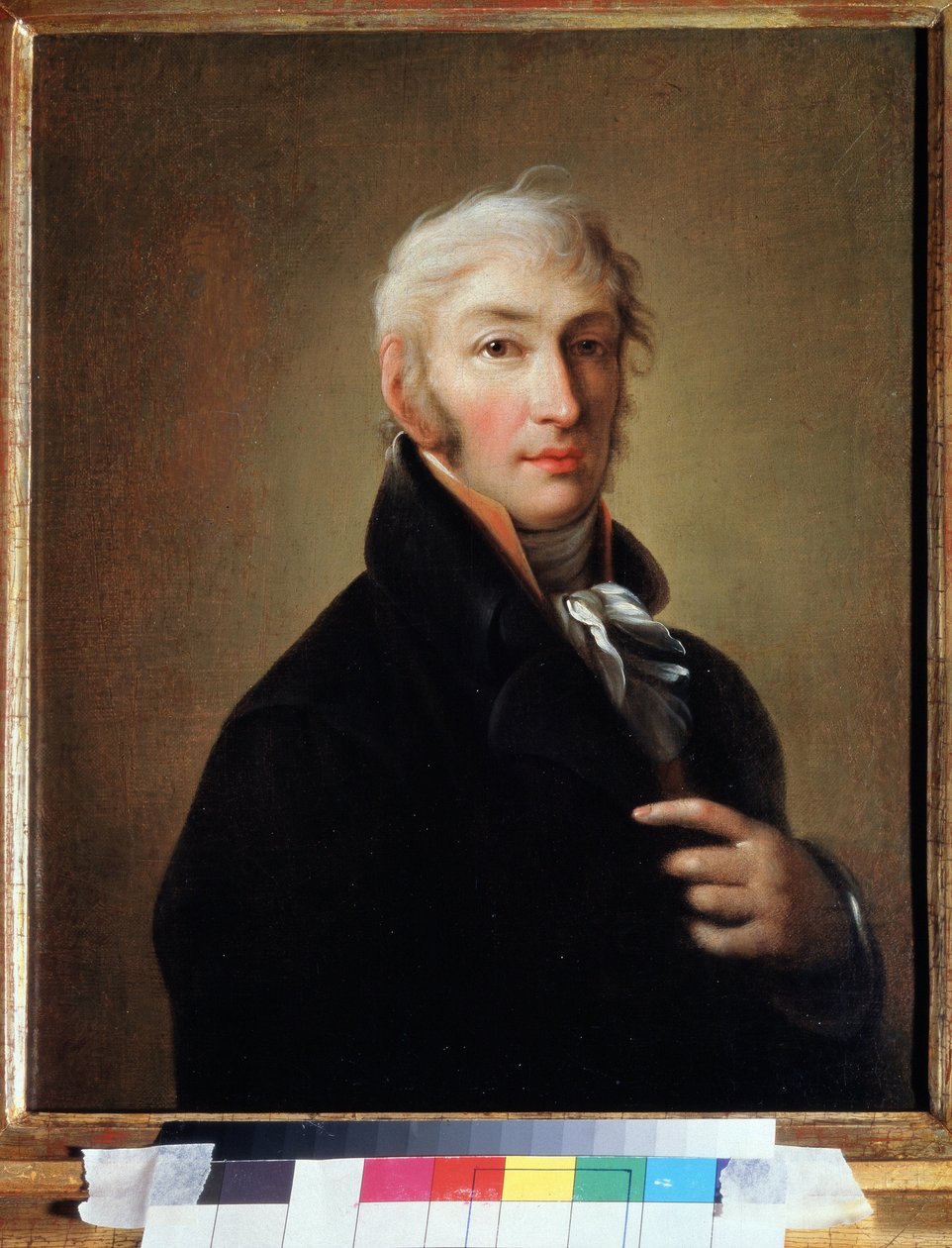 Ritratto dello scrittore e storico russo Nikolai Karamzin da Giovanni Battista Ortolani Damon