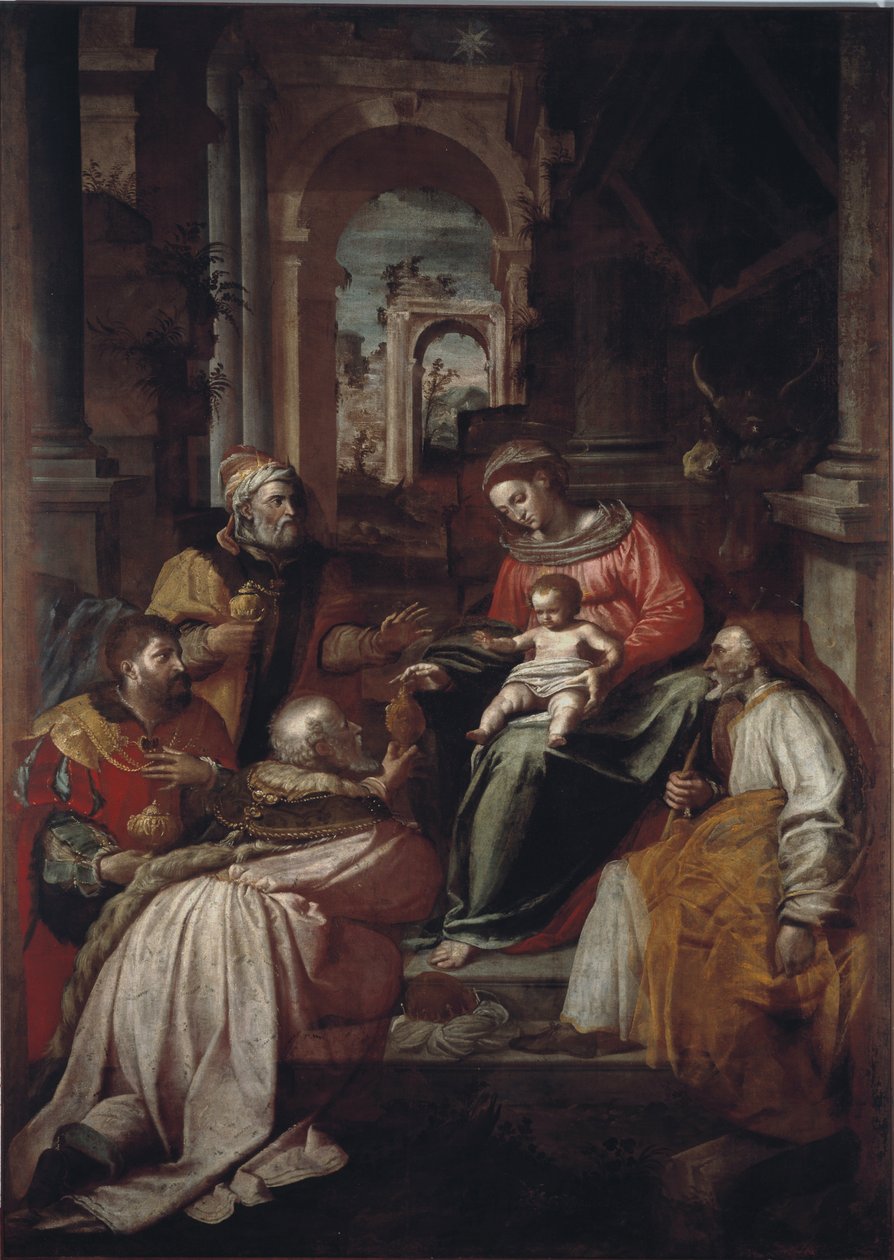 Adorazione dei Magi da Giovanni Battista Perolli