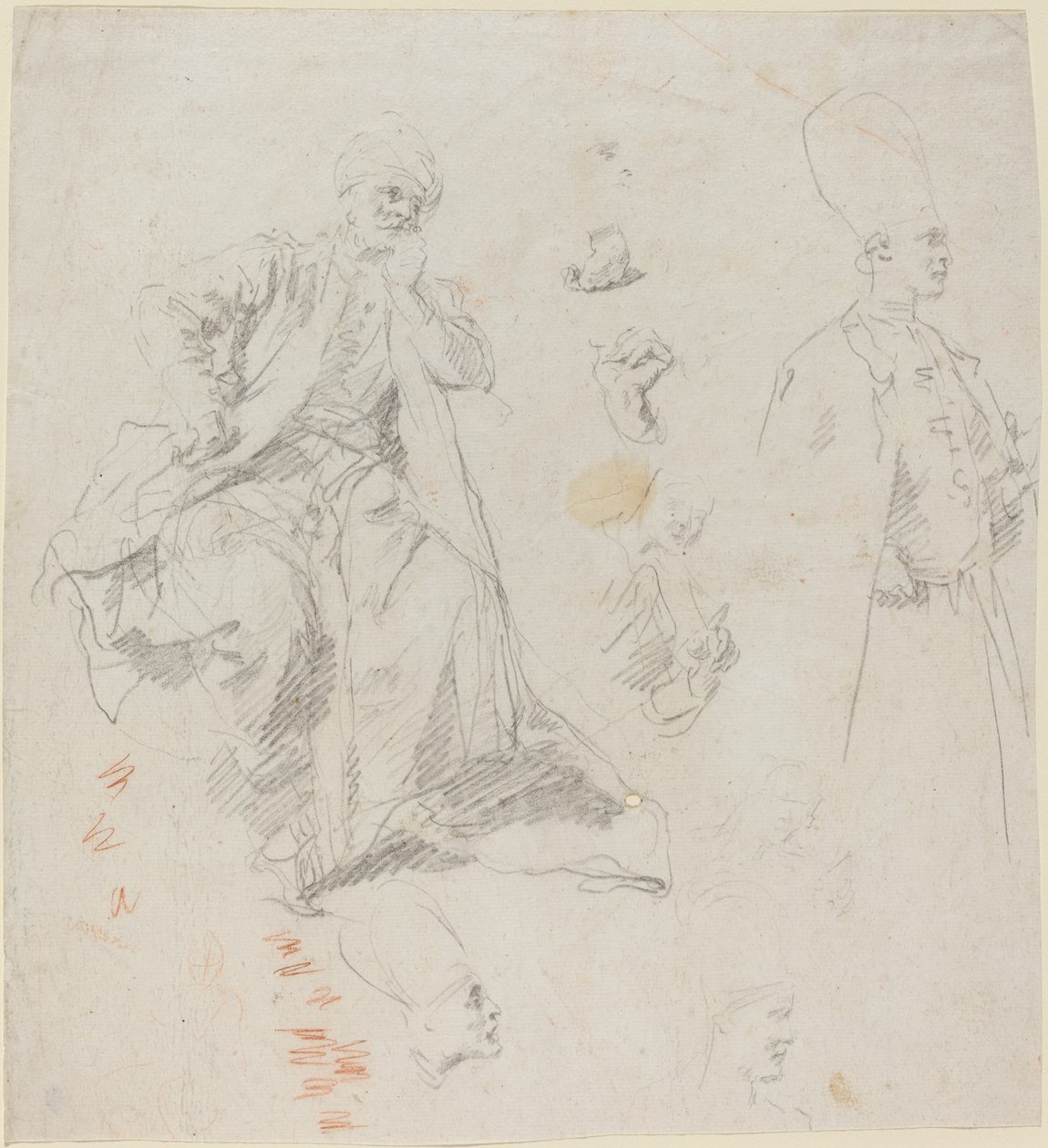 Califfo Aladino e i suoi consiglieri da Giovanni Battista Piazzetta