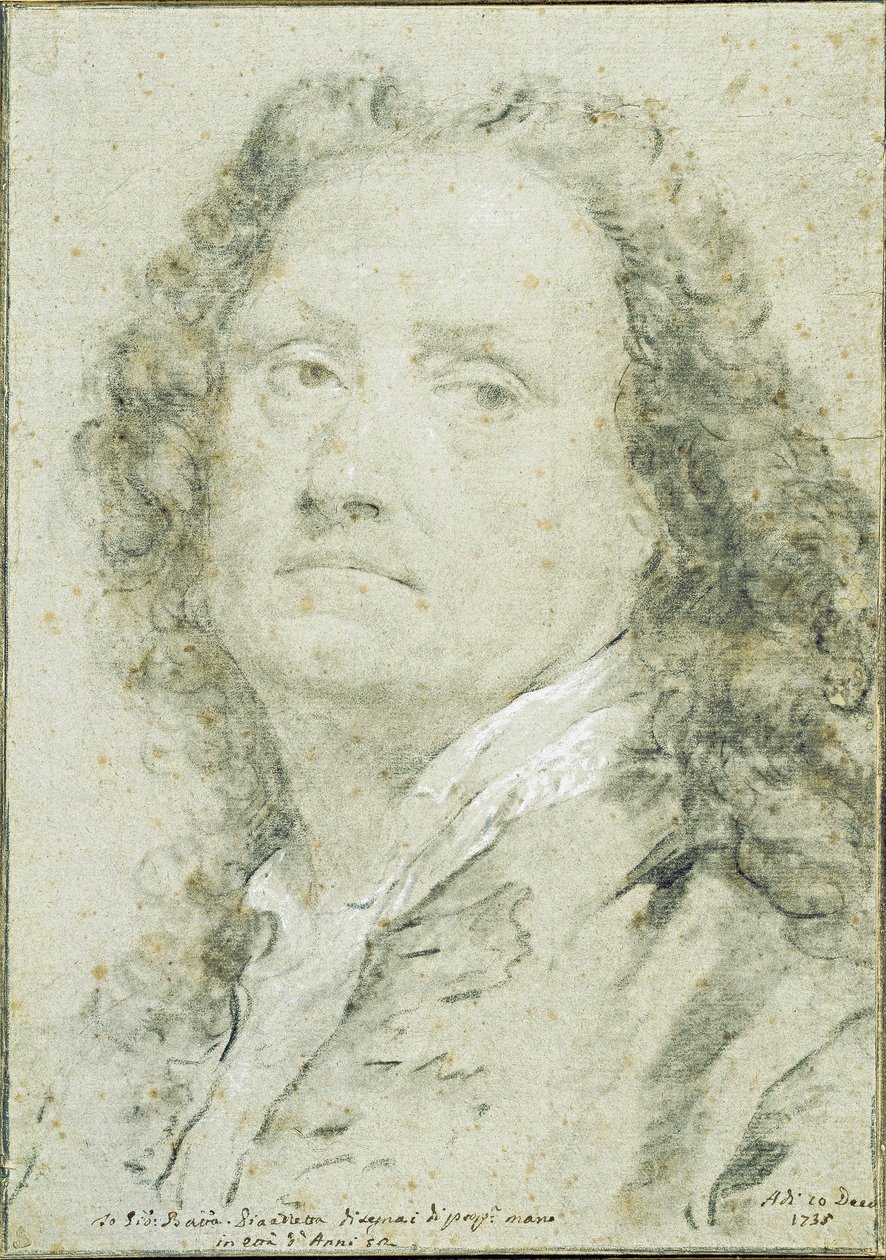 Autoritratto da Giovanni Battista Piazzetta