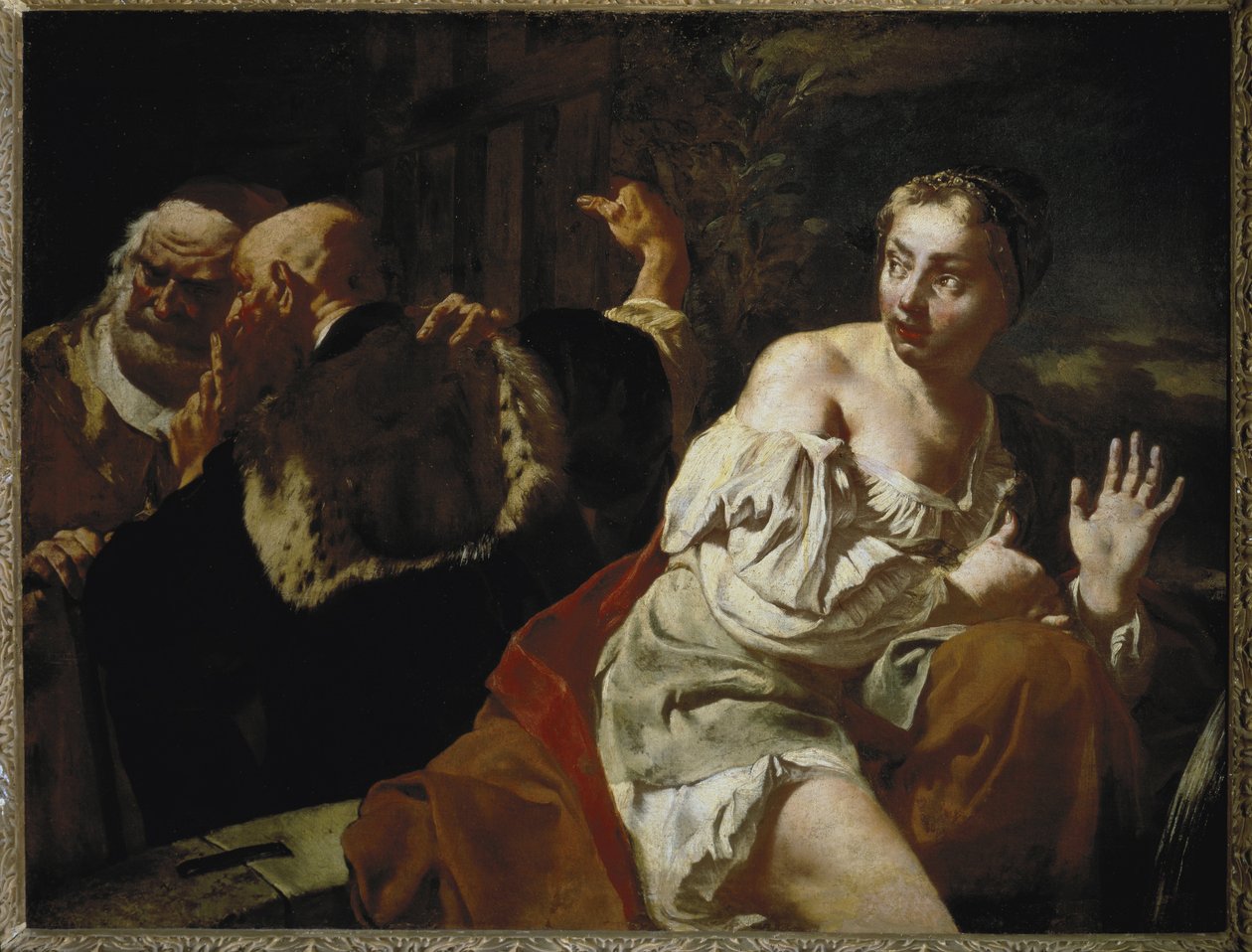 Susanna e i vecchioni, circa 1720 da Giovanni Battista Piazzetta