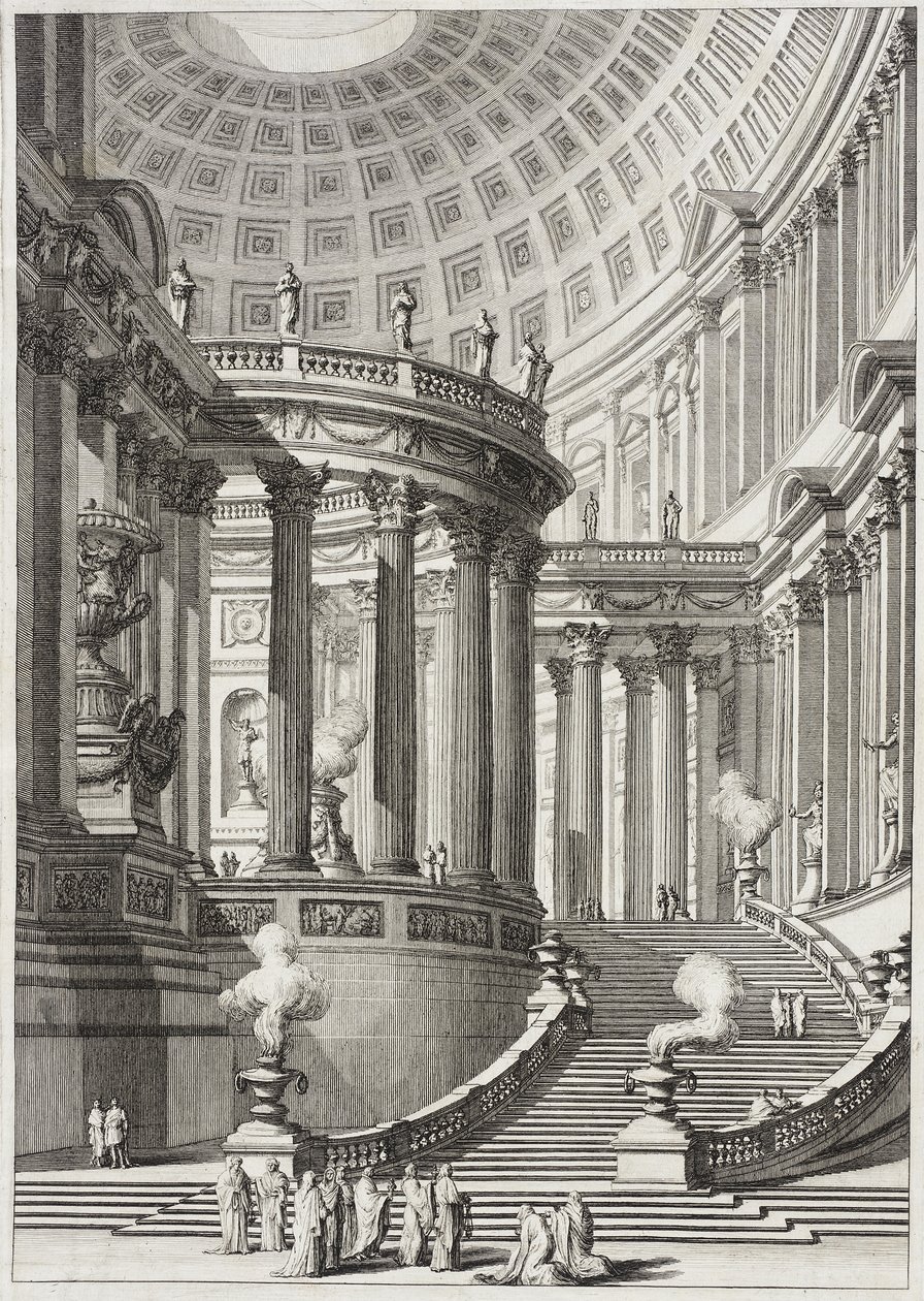 Tempio antico da Giovanni Battista Piranesi
