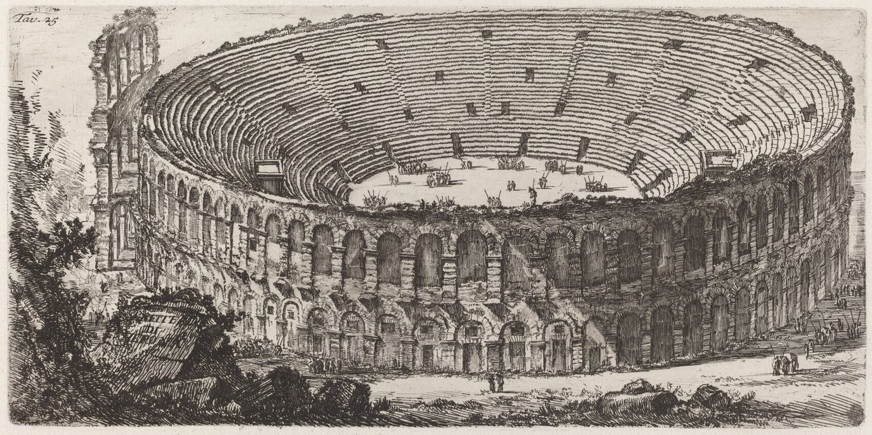 Anfiteatro di Verona da Giovanni Battista Piranesi